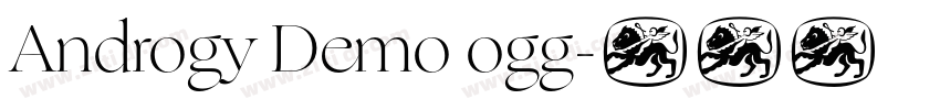Androgy Demo ogg字体转换